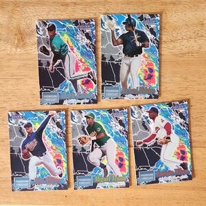 1998 Fleer Corp 005 Card Lot Fleer Tradition '98 Promising Forecast